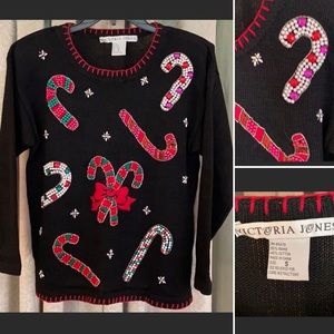Victoria Jones Vintage Ugly Christmas Sweater